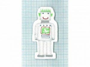 Petra Boase Felt Robot Kids's Greetings Card