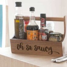Oh So Saucy Condiment Holder