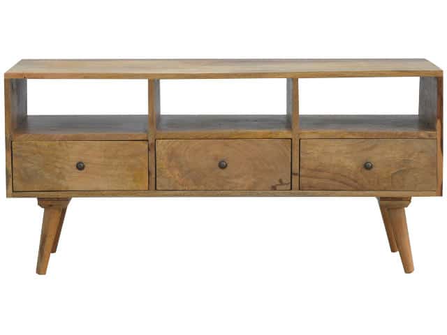 Solid Wood Nordic TV Stand