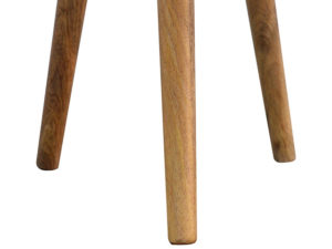 Tripod Bone Inlay Stool Table Legs Close Up