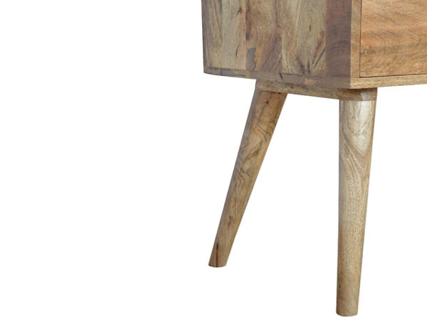 4 Drawer Nordic Design Console Table Close Up Legs