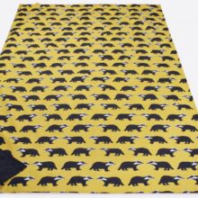 Badgers Large Picnic Blanket