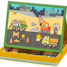 Petit Collage Magnetic Easel Construction Play Set