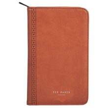Ted Baker Brogue Tan Travel Documents Holder