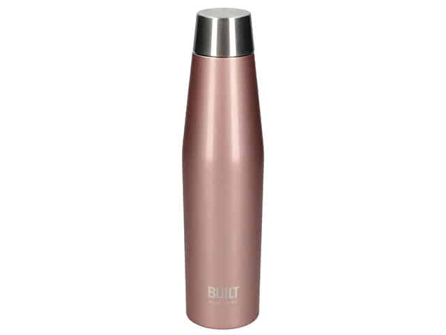Built NY Perfect Seal Rose Gold Water Bottle 540ml
