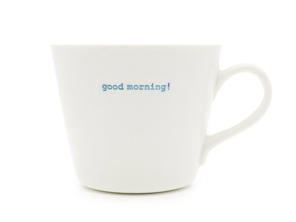 Keith Brymer Jones good morning Mug (blue)
