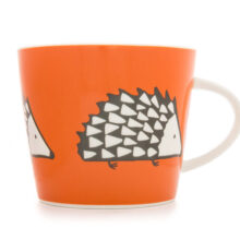 Scion Living Orange Spike Hedgehog Mug