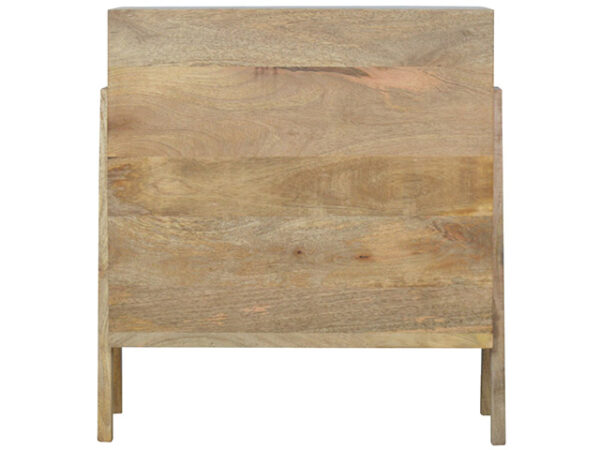 Nordic Style Trestle Chest of Drawers Rear View
