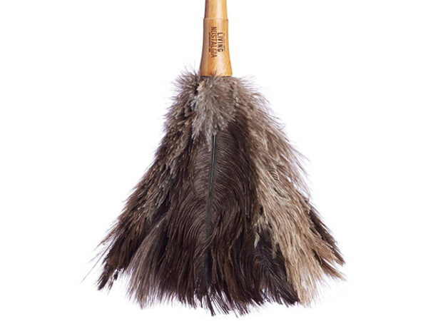 Living Nostalgia Genuine Natural Ostrich Feather Duster Head
