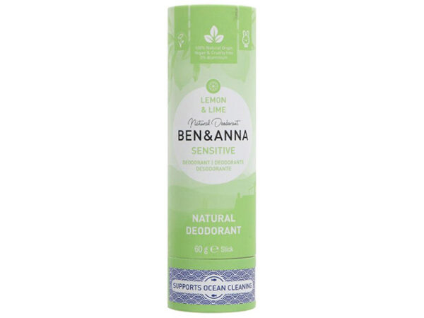 Ben & Anna Natural Deodorant - Lemon & Lime - 60g