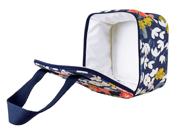 Joules Floral Lunch Bag Open