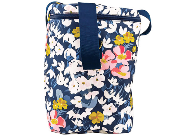 Joules Picnic Floral Family Cool Bag Side