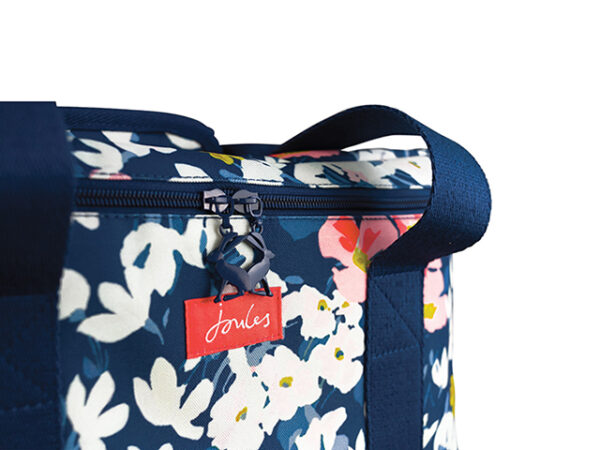 Joules Picnic Floral Family Cool Bag Close