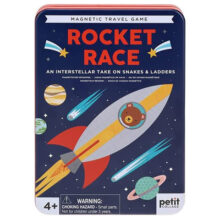 Petit Collage Rocket Race Magnetic Travel Game