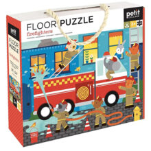 Petit Collage Firefighters Floor Puzzle