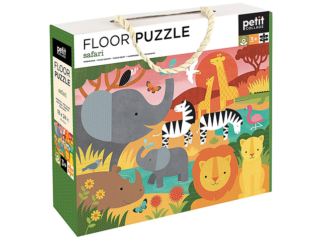 Petit Collage Safari Floor Puzzle