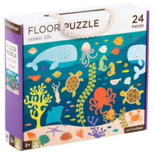 Petit Collage Ocean Life Floor Puzzle