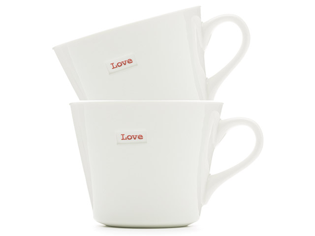 Keith Brymer Jones Love and Love Mug Set