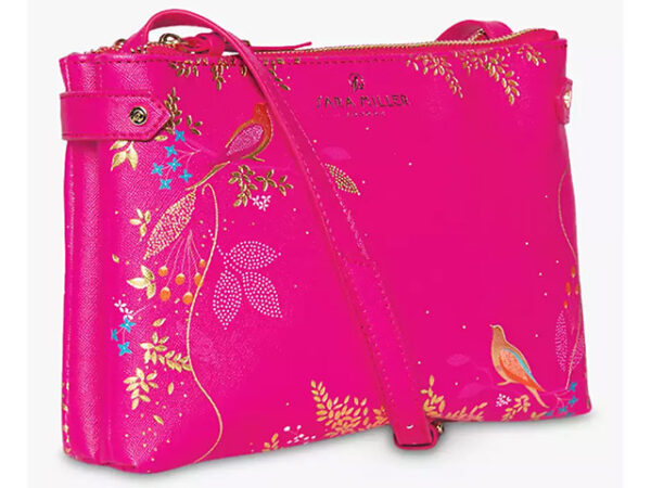 Sara Miller Zip Pink Chelsea Crossbody Bag