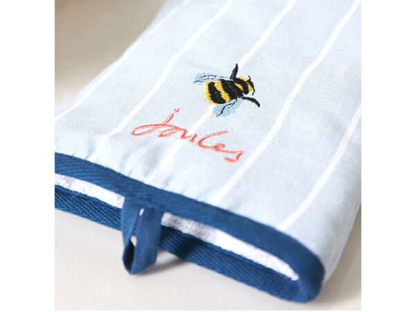 Joules Country Cottage Bee Single Oven Glove Close