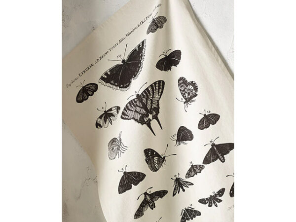 Kew Gardens Living Jewels Set Of 3 Tea Towels Bugs 1 Lifestyle