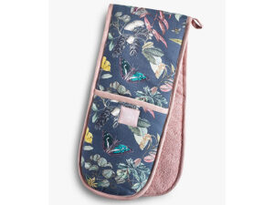Kew Gardens Midnight Floral Double Oven Glove