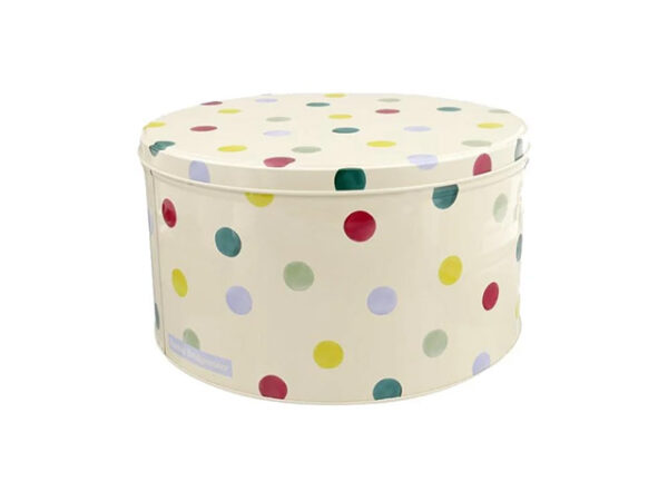 Emma Bridgewater Cake Tins Round Polka Dot Set 3 Medium Tin