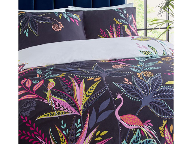 Sara Miller Botanic Paradise Midnight Pillowcase Pair Standard