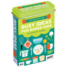 Petit Collage Busy Ideas for Bored Kids Kitchen Edition Activity Tin
